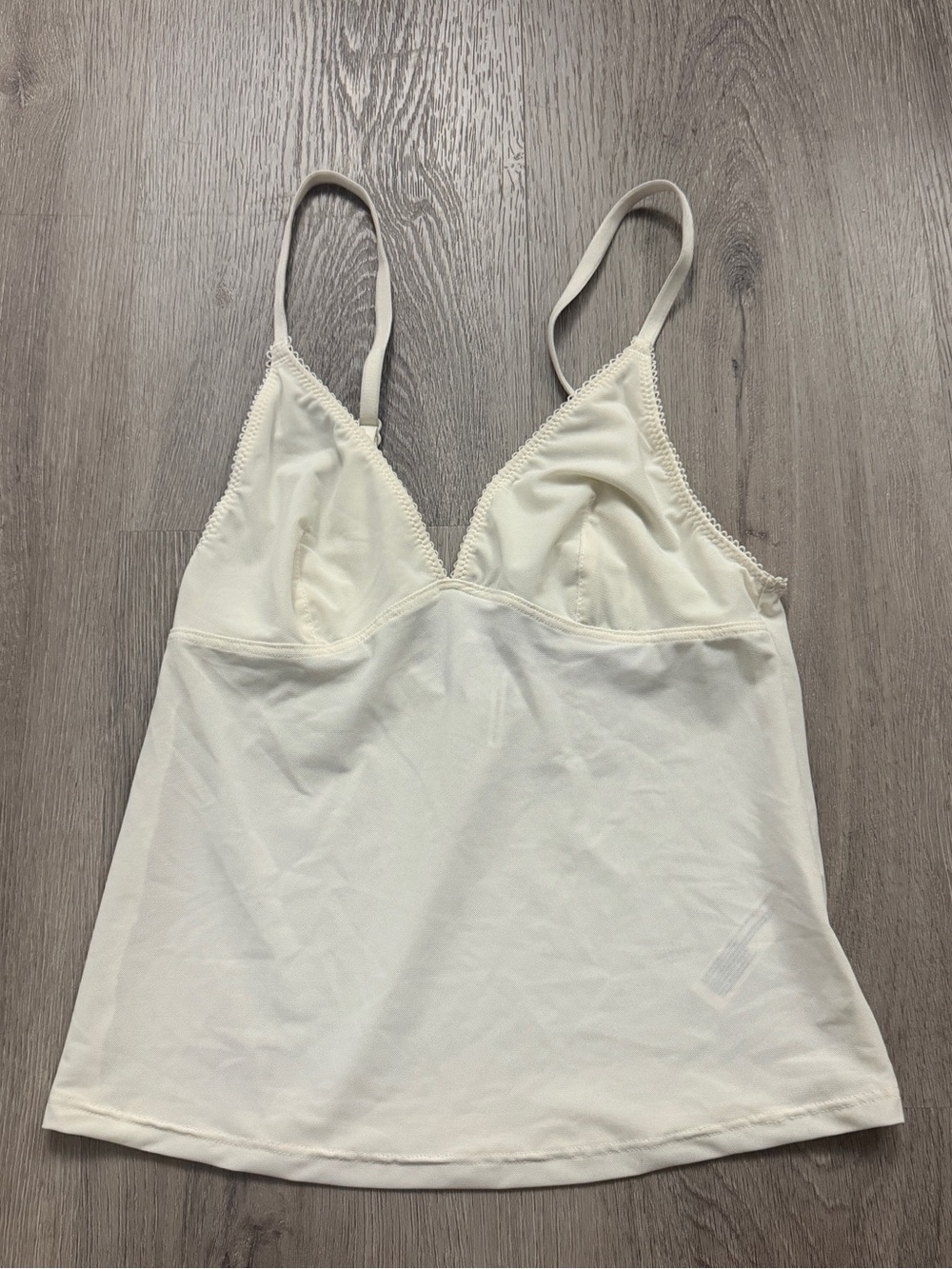 Urban Outfitters Women's Cream Lace-Trim Camisole NWT